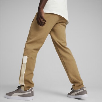 PUMA Regular Workout Pants 'Manchester City FtblArchive' in Beige