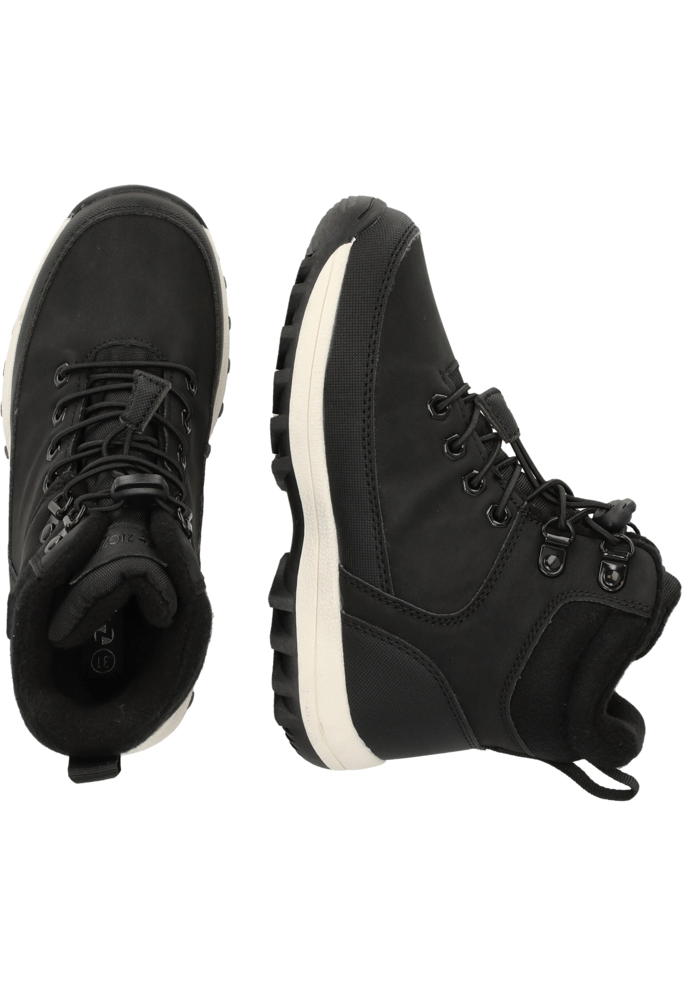 ZigZag Boots 'Aenaide' in Black