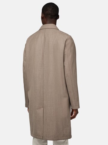 Boggi Milano Between-seasons coat 'Pea' in Beige