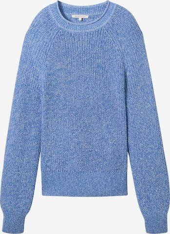 Pull-over TOM TAILOR DENIM en bleu : devant