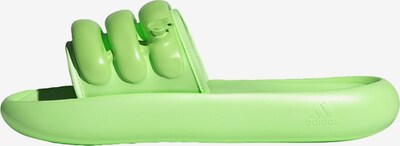 ADIDAS SPORTSWEAR Claquettes / Tongs ' ZPLAASH ' en vert, Vue avec produit