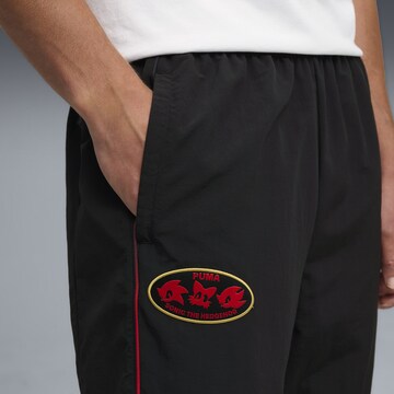 PUMA Regular Sports trousers 'PUMA x SONIC THE HEDGEHOG' in Black