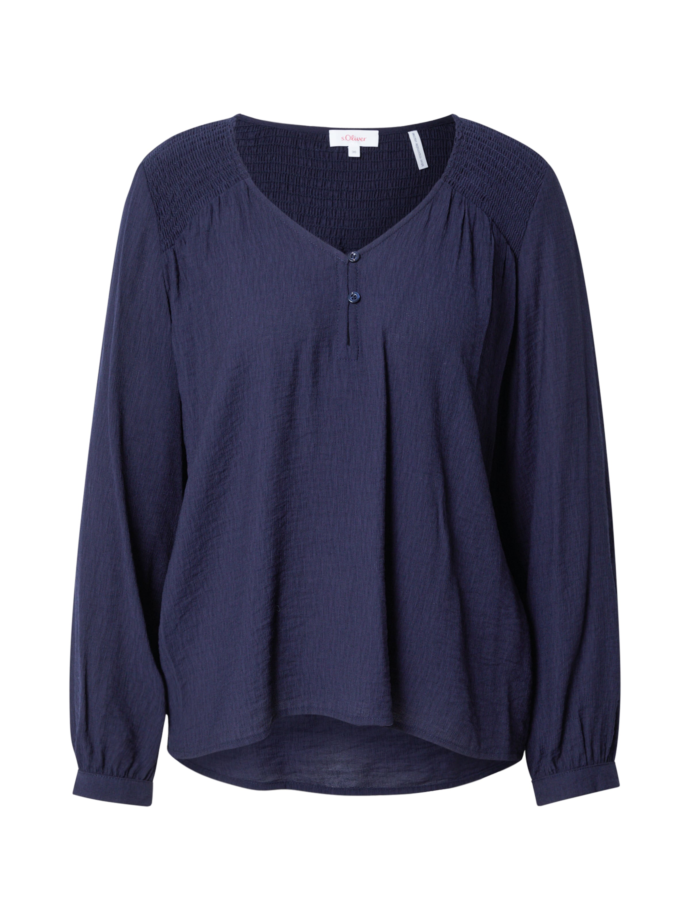 s.Oliver Bluse in Blau: Vorderseite