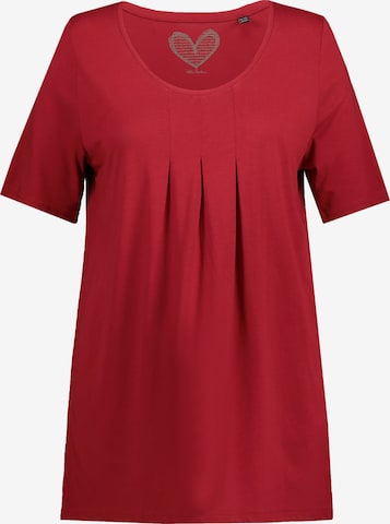 Ulla Popken Shirt in Red: front