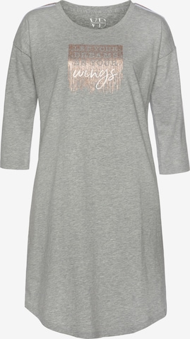 VIVANCE Nightgown in Grey: front