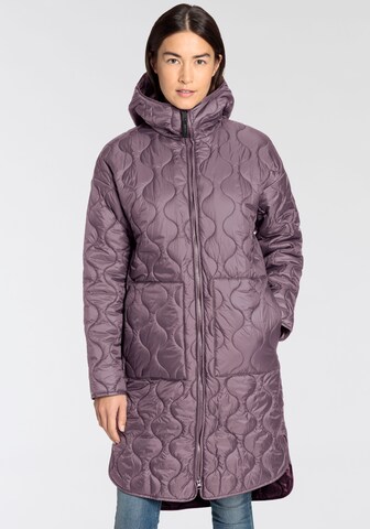 ICEPEAK Raincoat 'Aalea' in Purple: front