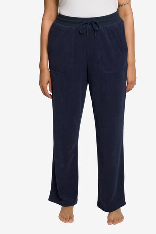 Ulla Popken Loose fit Pants in Blue: front