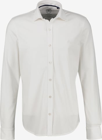 LERROS Button Up Shirt in White: front