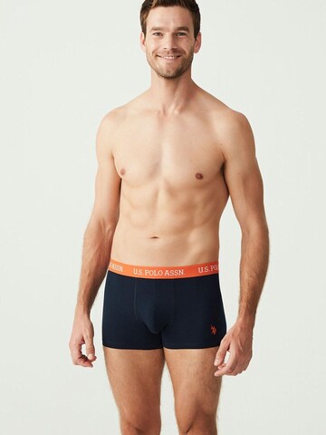 Boxeri de la U.S. POLO ASSN. pe albastru