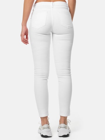 Skinny Jean 'F112' Tazzio en blanc