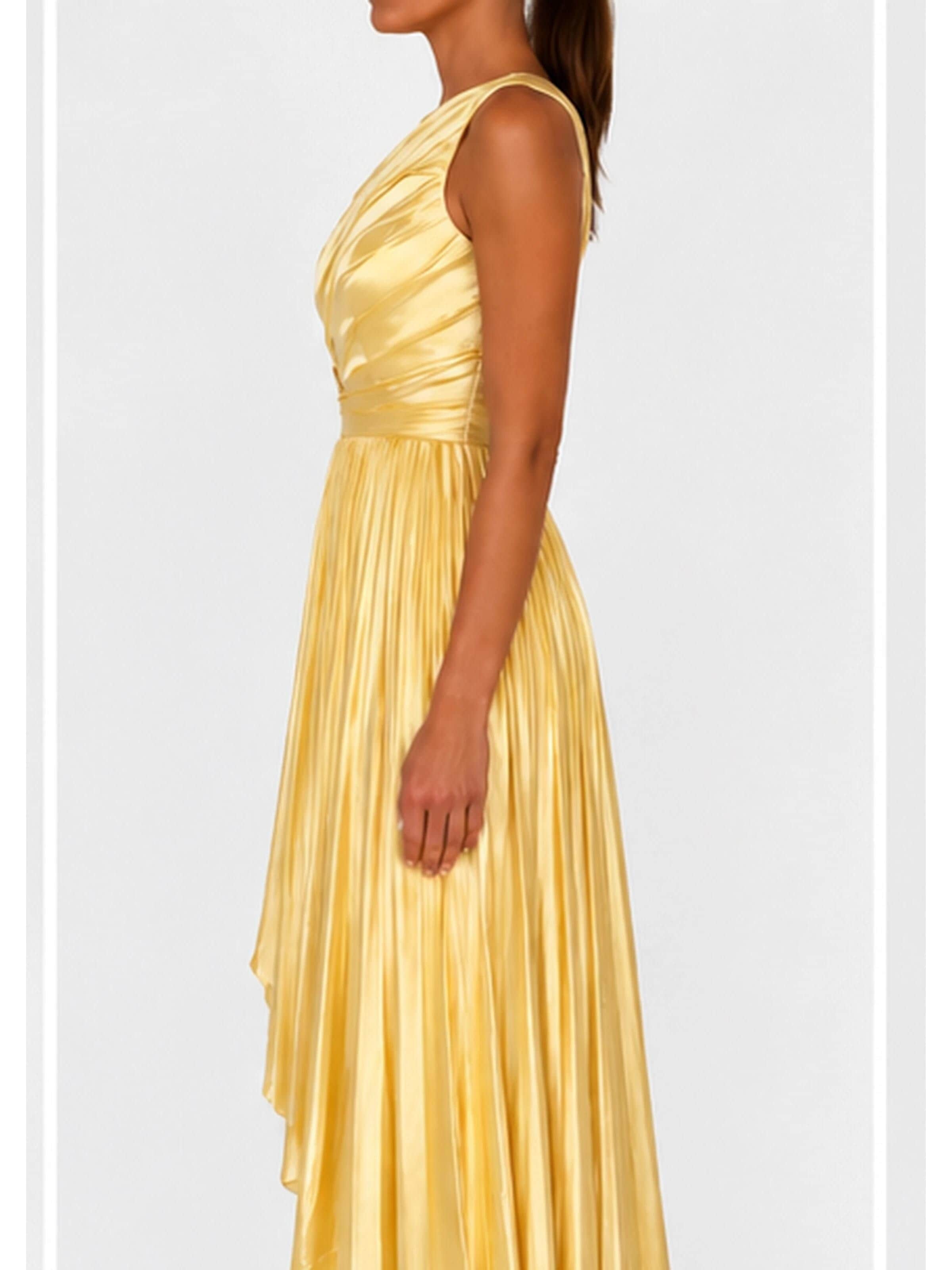 MARYLAND Studio Dress 'Athena Dress' in Yellow