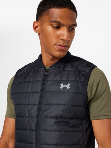 UNDER ARMOUR Sportbodywarmer 'Storm' in Zwart