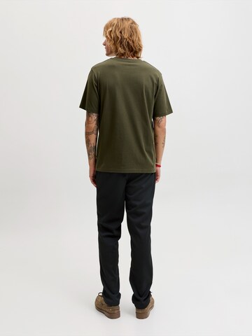 JACK & JONES Normální Chino kalhoty 'JPSTOLLIE DEVON' – černá