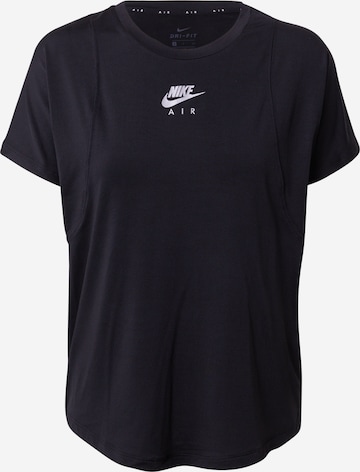 NIKE Performance shirt 'Air' in Black: front