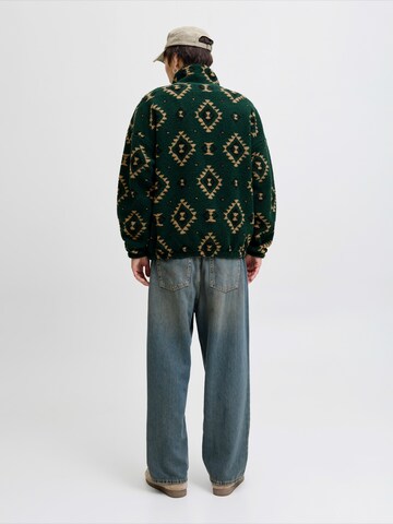 Jachetă  fleece 'JOREDDIE' de la JACK & JONES pe verde