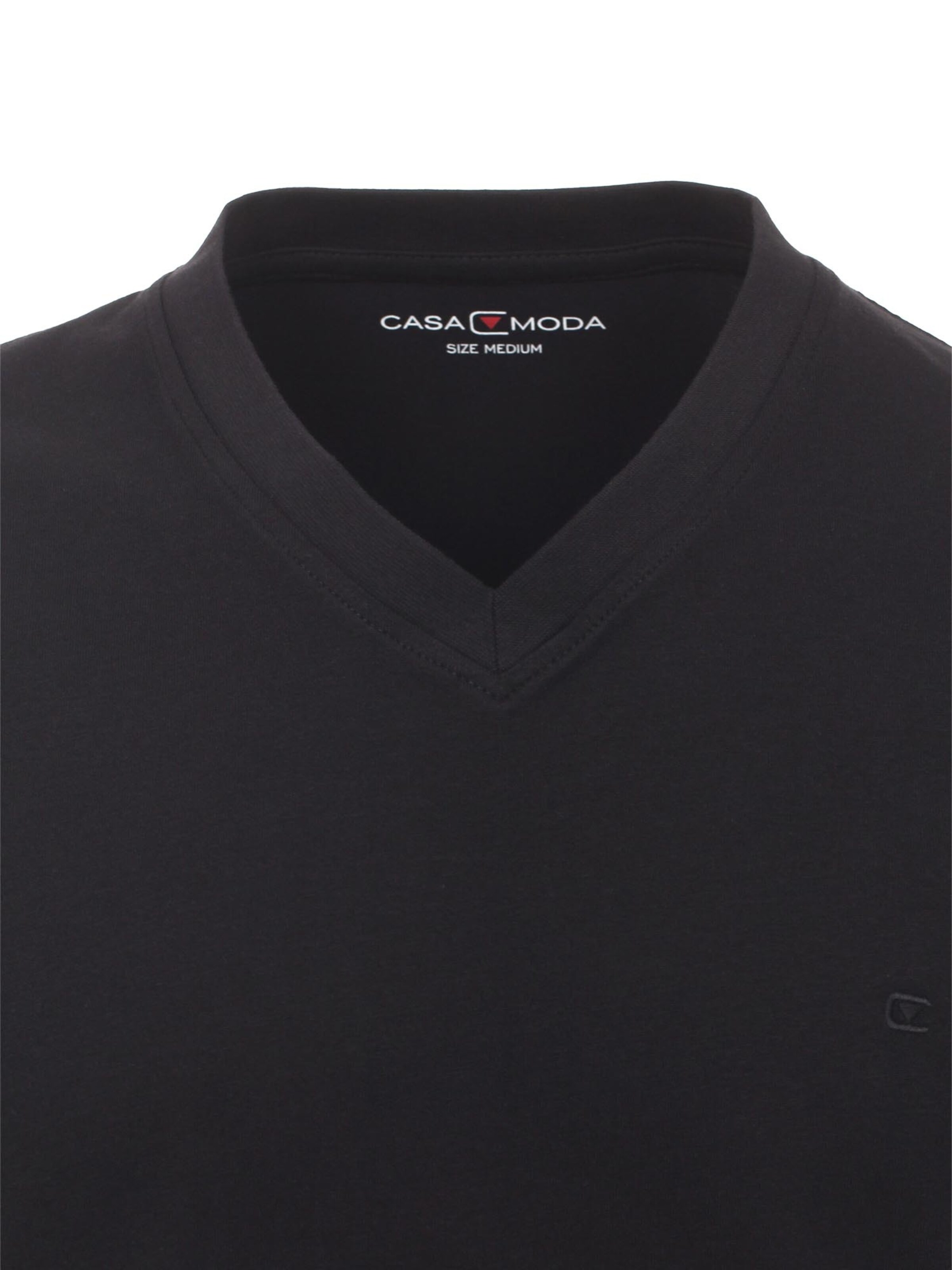 CASAMODA Shirt 'Basic' in Black