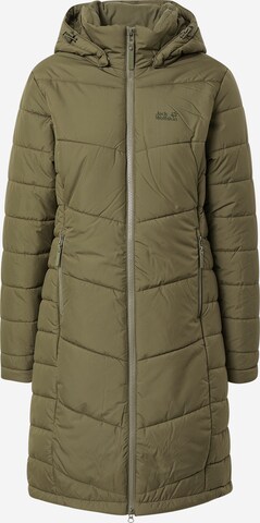 JACK WOLFSKIN Outdoor coat 'North York' in Green: front