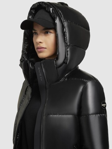 Manteau d’hiver ' Haya Shiny-YM ' khujo en noir