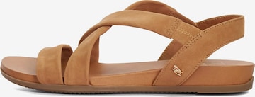 Sandales 'Landies' Dune LONDON en marron : devant