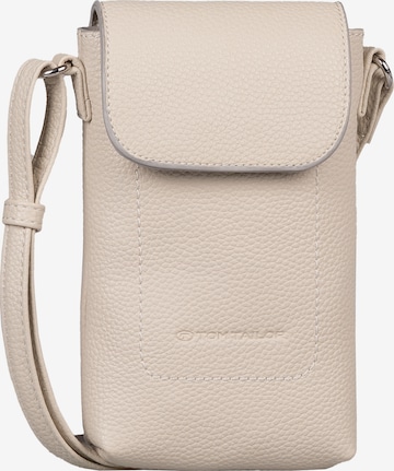 TOM TAILOR Smartphonehülle in Weiß: Vorderseite