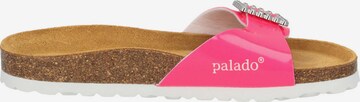 Palado by Sila Sahin Pantolette 'Malta SQ in Pink