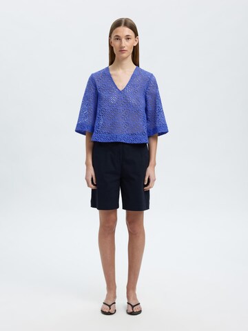 SELECTED Blouse in Blue