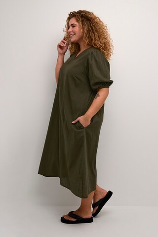 KAFFE CURVE Jurk in Groen