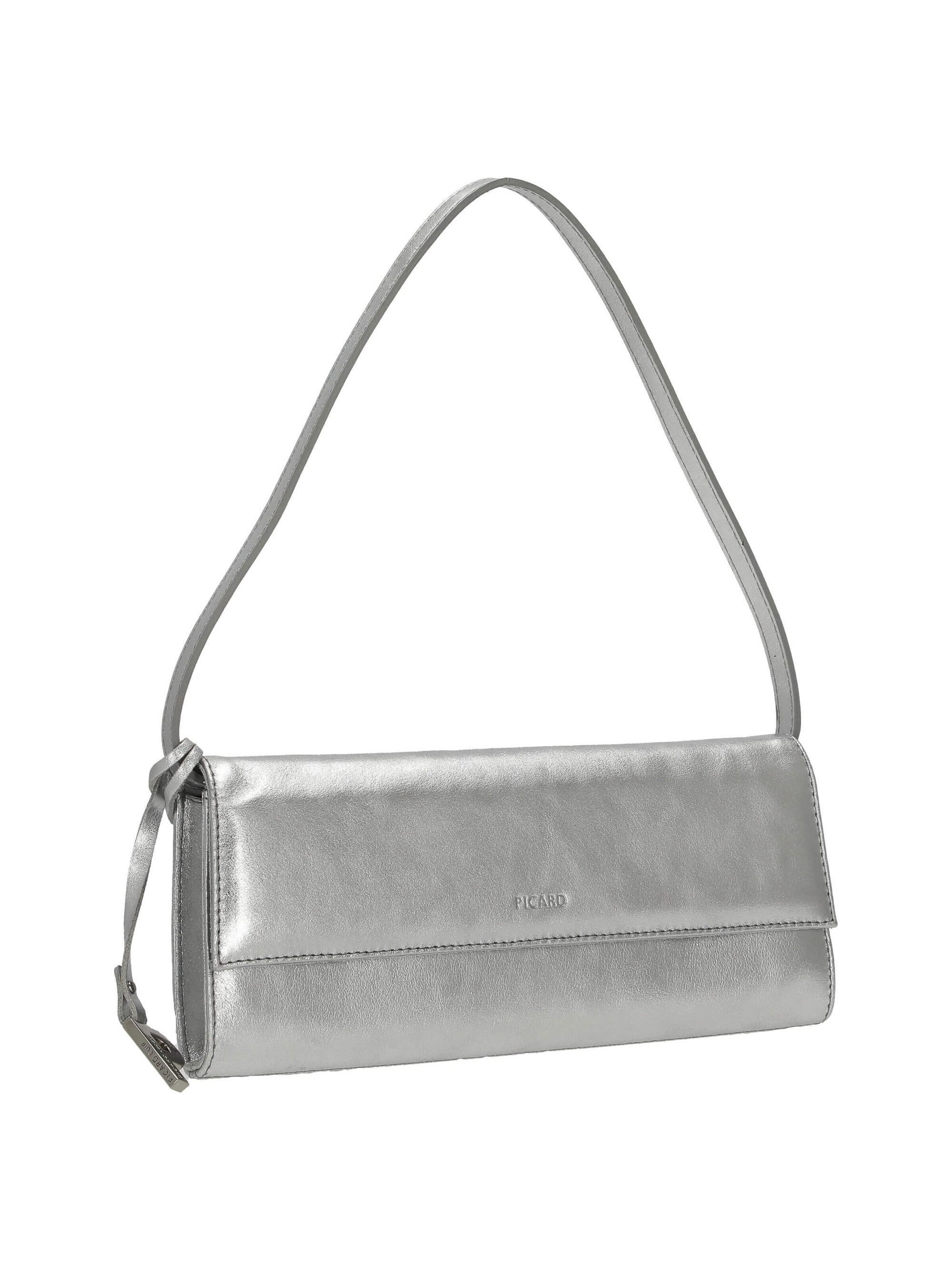 Picard Clutch 'Auguri' in Silver