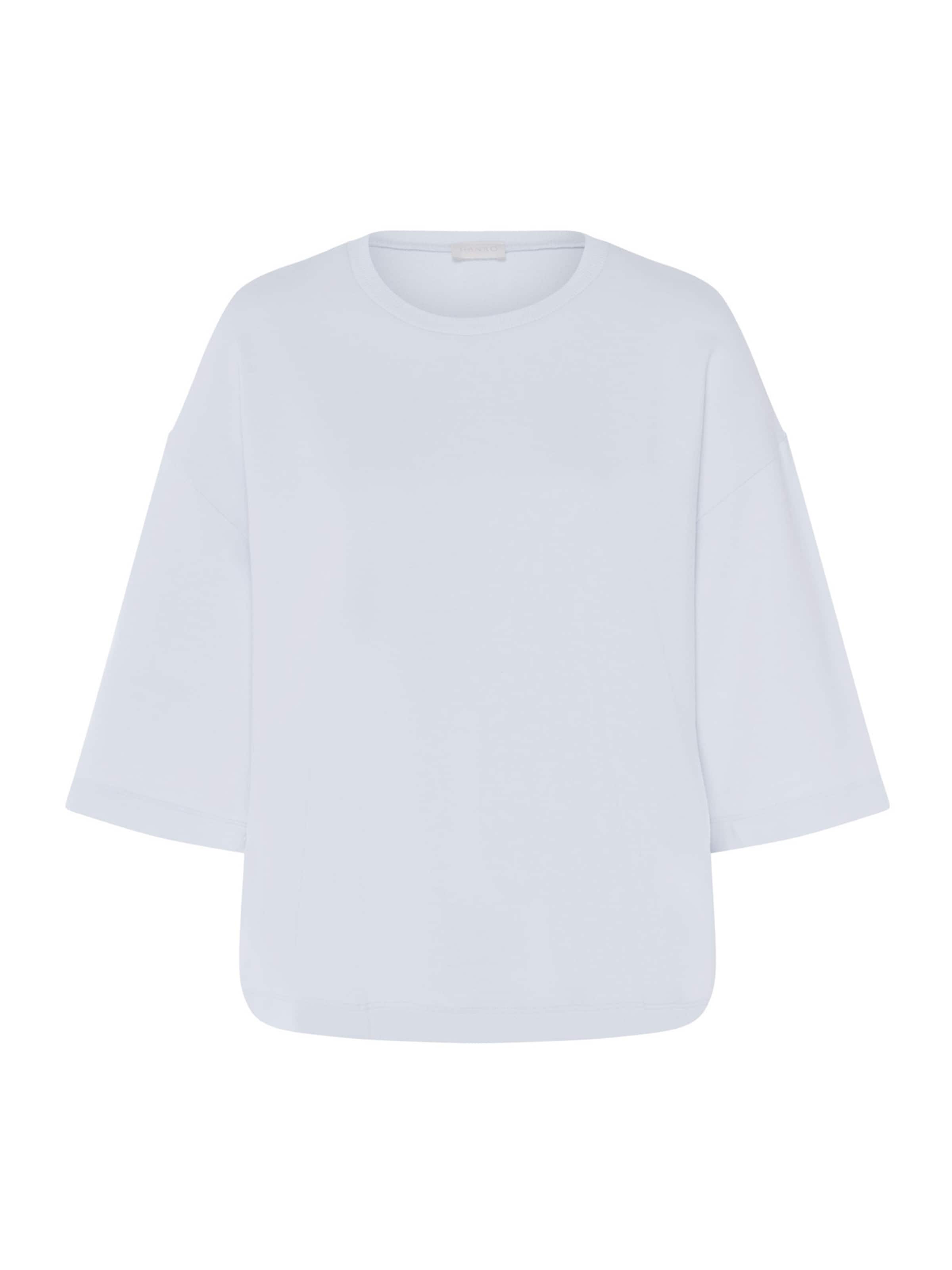 Sweat-shirt 'Natural ' Hanro en bleu : devant