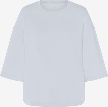 Sweat-shirt ' Natural  ' Hanro en bleu : devant