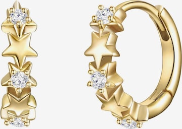 Boucles d'oreilles Glanzstücke München en or : devant