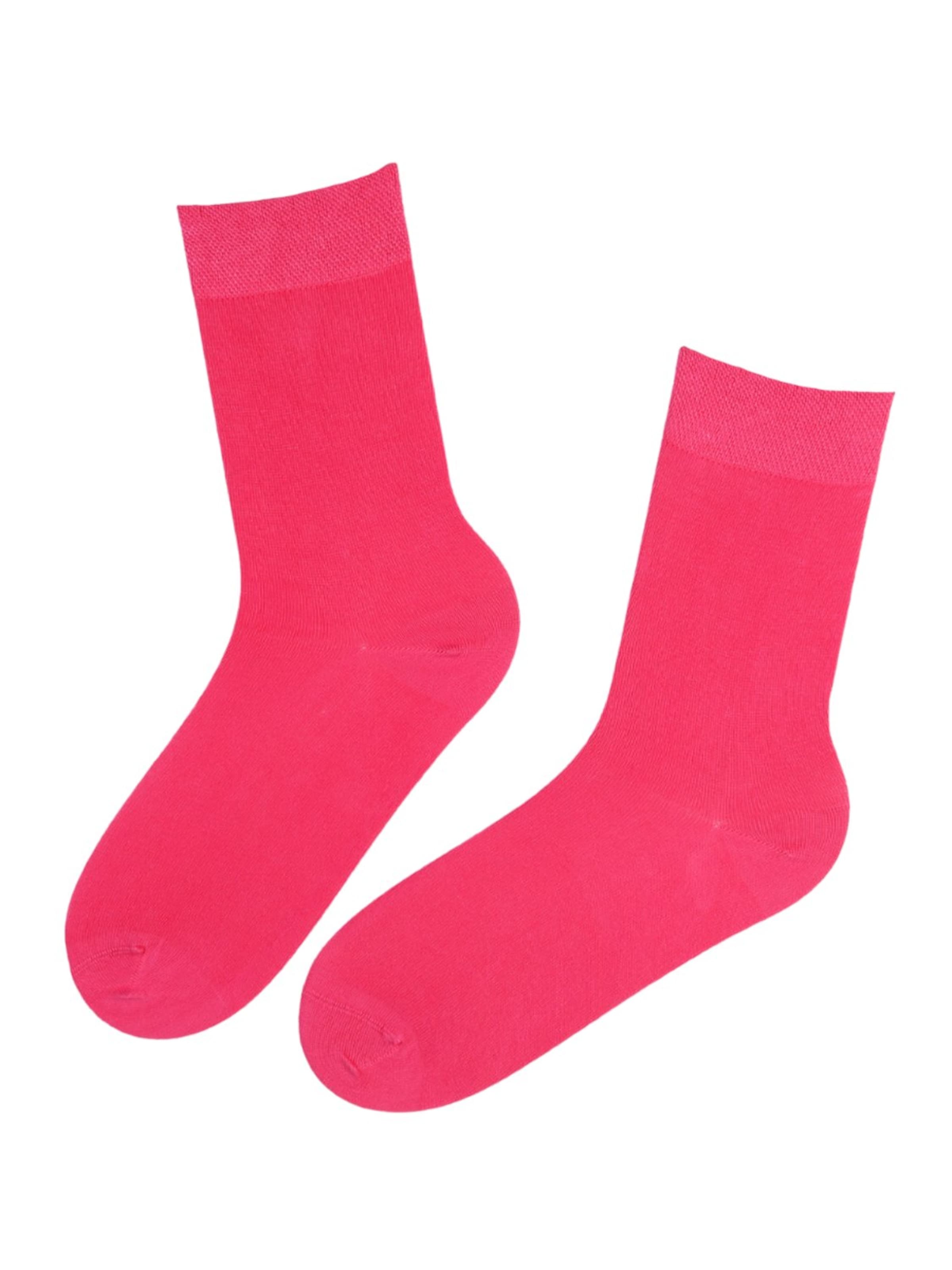Sokisahtel Socks ''JANNE'' in Pink: front