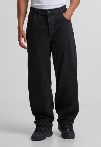 HOMEBOY Loosefit Jeans 'Monster' in Schwarz: Vorderseite