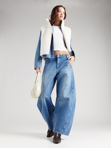 TOPSHOP Baggy Jeans 'NANNA' i blå