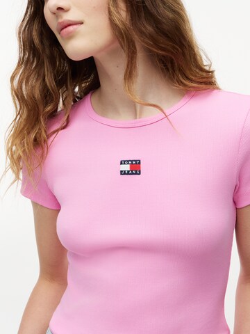 Tommy Jeans Póló - rózsaszín