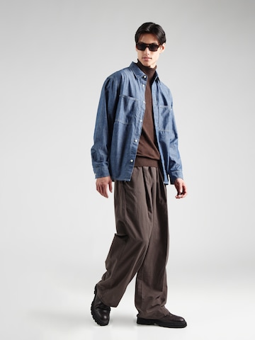 JACK & JONES Trui 'JJEEMIL' in Bruin