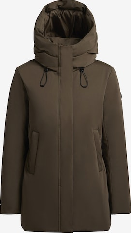 Veste d’hiver khujo en vert : devant