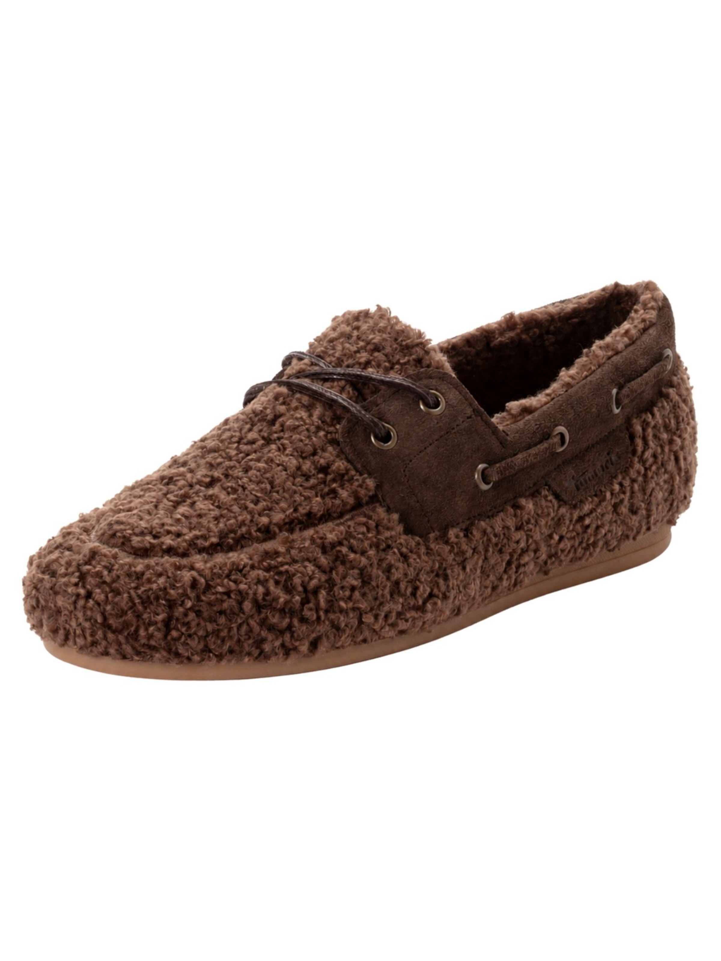 Mocassin Tamaris en marron : devant