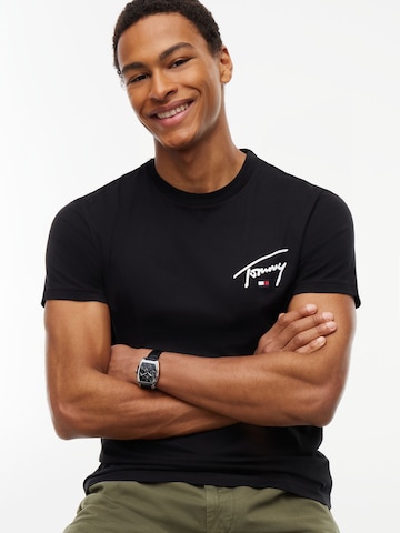 Tommy Jeans Μπλουζάκι σε μαύρο