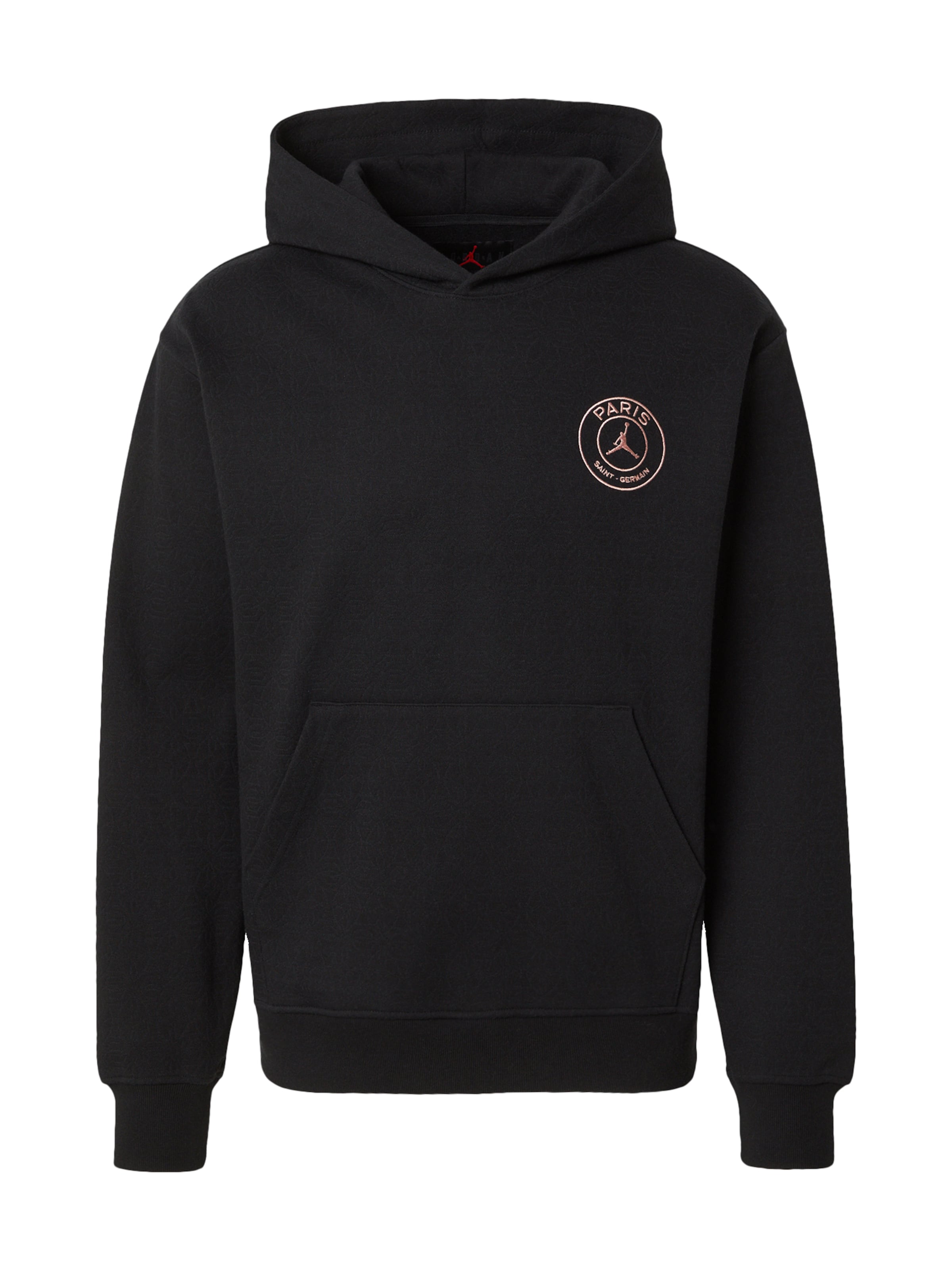 Jordan Sweatshirt 'PSG STMT' in Black: front