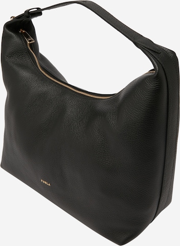 FURLARučna torbica 'NET' - crna boja: prednji dio