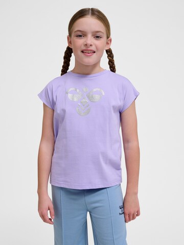 Hummel Shirt in Purple: front