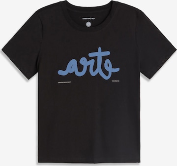 Thinking MU Paita 'Ida' värissä musta: etupuoli