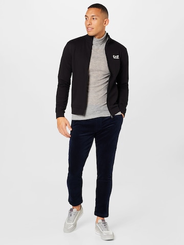 EA7 Emporio Armani Sweatjacka i svart