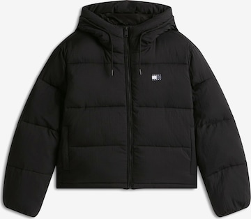 juoda Tommy Jeans Žieminė striukė: priekis