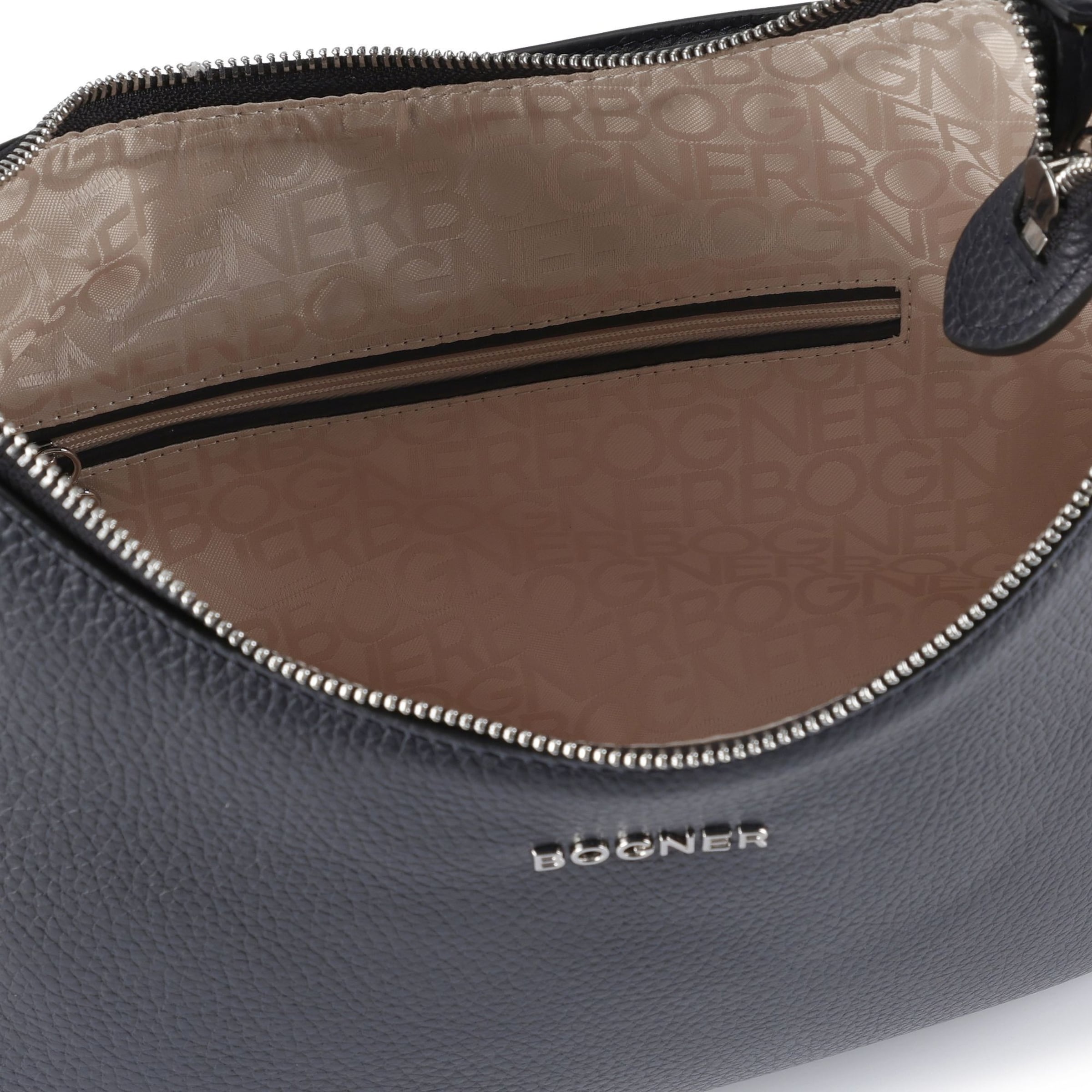 BOGNER Schultertasche 'Wallis Odette' in Blau