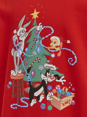 Hummel Sweatshirt 'Bugs Bunny Dos' in Red