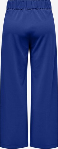 JDY Wide leg Pleat-front trousers 'GEGGO' in Blue