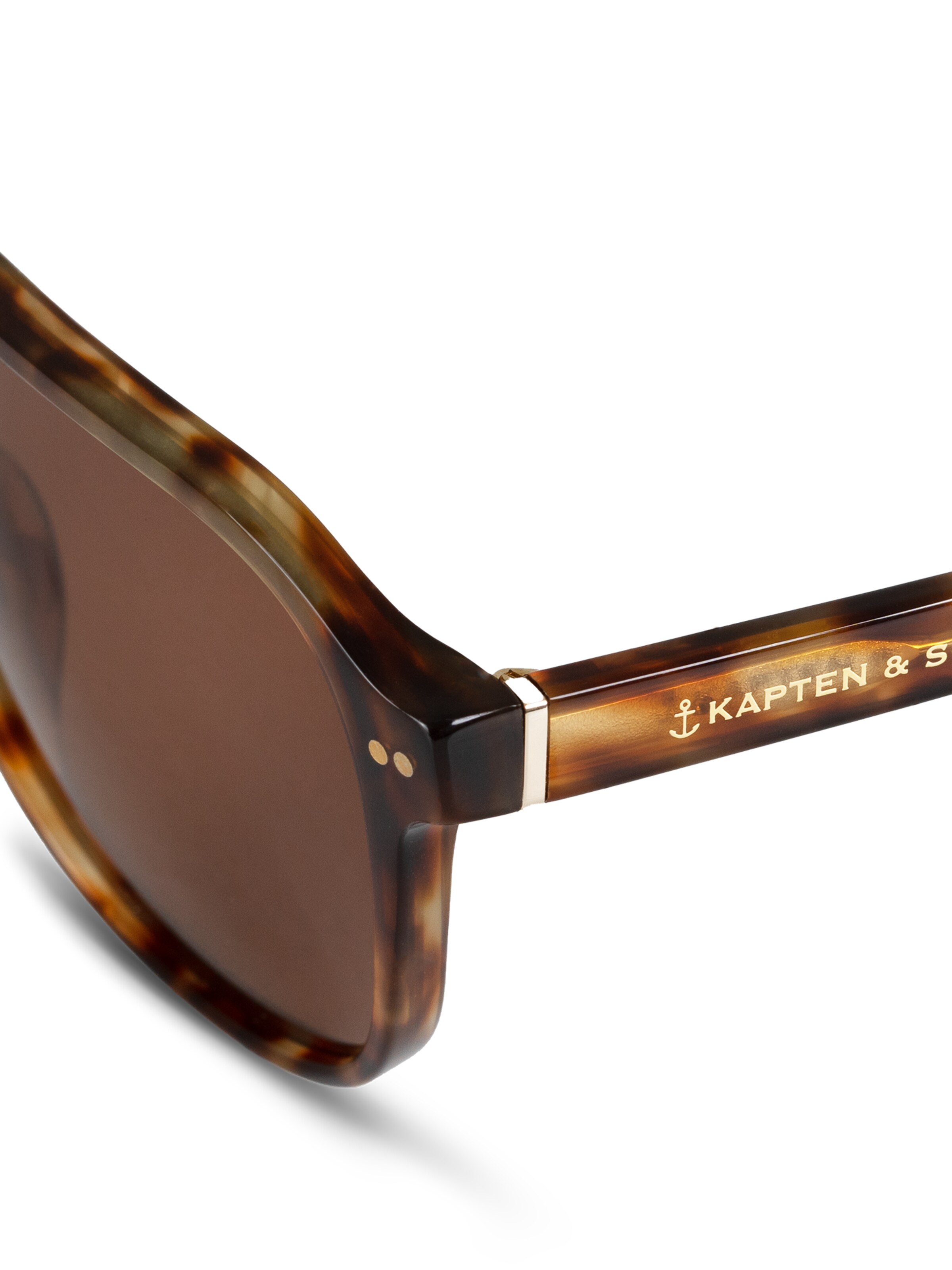 Kapten & Son Slnečné okuliare 'Zurich Edge' - Hnedá