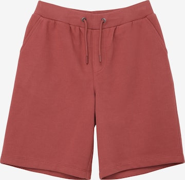 s.Oliver Loosefit Broek in Rood: voorkant